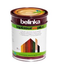 Купить Belinka TopLasur UV Plus лазурь для дерева 10л