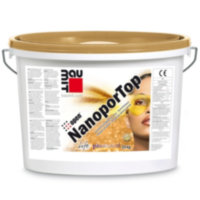 Купить Baumit Nanopor Top инновационная декоративная штукатурка «барашек» 1,5 К   25 кг