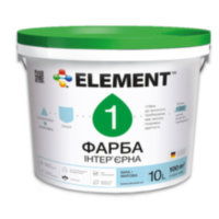 Купить ELEMENT 1 эконом краска интерьерная 10л