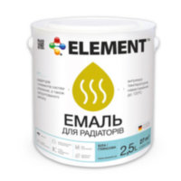 Купить ELEMENT акриловая эмаль для радиаторов 2,5л