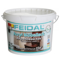 Купити Feidal Acryl Mobellack лак для дверей, вікон, дерев'янних меблів 5л