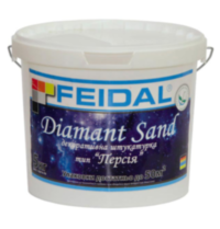 Купити Feidal Diamant Sand декоративна штукатурка на основі з мармуровою крихтою 5л