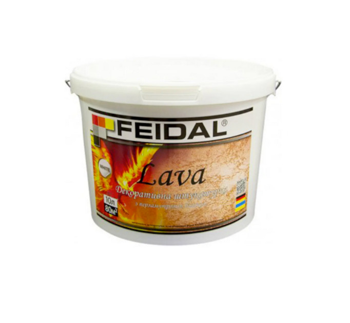 Купити Декоративная штукатурка Feidal Lava 10 л перламутровый