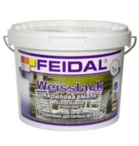 Купити Feidal Weisslack акриловая шелковисто-глянцевая эмаль  2,5л
