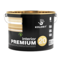 Купить KOLORIT Interior PREMIUM 20 «Колорит Премиум» латексная краска 3л