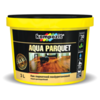 Купить Kompozit Aqua Parquet лак интерьерный 3л