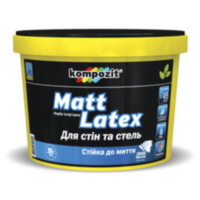 Купить Kompozit Matt Latex краска для внутренних работ 9л