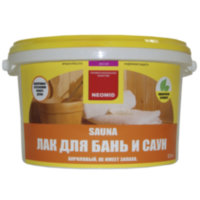 Купить Неомид Сауна (NEOMID SAUNA) лак для бань и саун 2,5л