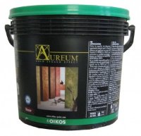 Купить Oikos Aureum декоративная краска с золотым эффектом 5л