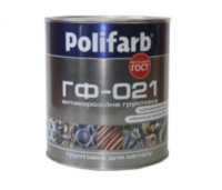 Купить Polifarb ГФ-021 антикоррозионная грунтовка для металла 2,7кг