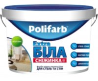Купить POLIFARB СНIЖИНКА краска для потолка 10л