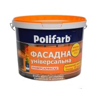 Купить Polifarb УНИВЕРСАЛФАСАД акриловая водно-дисперсионная краска 20 кг