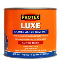 Купить Protex Luxe эмаль алкидная полуматовая 0,7л