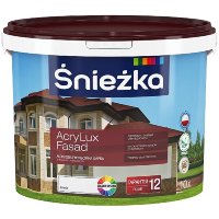 Купить ŚNIEŻKA ACRYLUX FASAD акриловая эмульсионная краска 10л