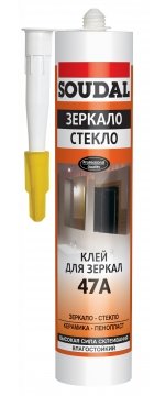 Купить Soudal Клей для зеркал 47A 300мл