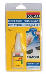 Купить Soudal Секундный клей Cyanofix 84A 20г