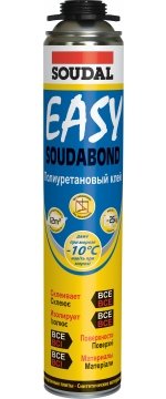 Купить Soudal Soudabond Easy Gun Winter зимний полиуретановый клей 750 мл