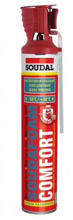 Купить Soudal Soudafoam Comfort Genius Gun Монтажная пена с аппликатором 750мл
