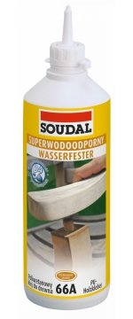 Купить Soudal Водостойкий полиуретановый клей для дерева 66A 5л