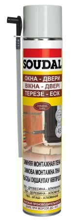 Купить Soudal зимняя монтажная пена 750мл