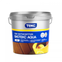 Купить ТЕКС БИОТЕКС AQUA лак-антисептик для дерева 2,7л