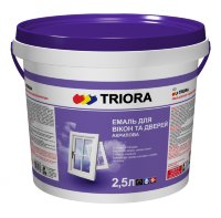 Купить TRIORA Эмаль для окон и дверей 2,5л
