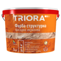 Купить TRIORA краска структурная фасадная акриловая 5кг