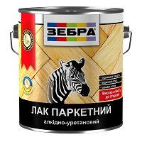 Купить ЗЕБРА Лак паркетный алкидно-уретановый 12 кг
